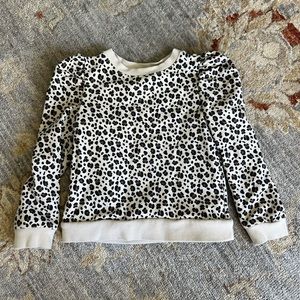 Janie & Jack Animal Print Sweatshirt